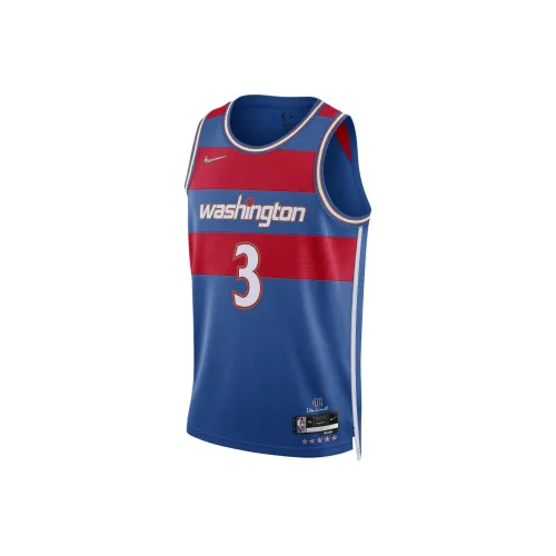 Nike Баскетбольная Джерси Мужская Синяя