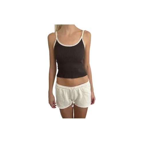 Brandy Melville Майка Женская Кофейного цвета