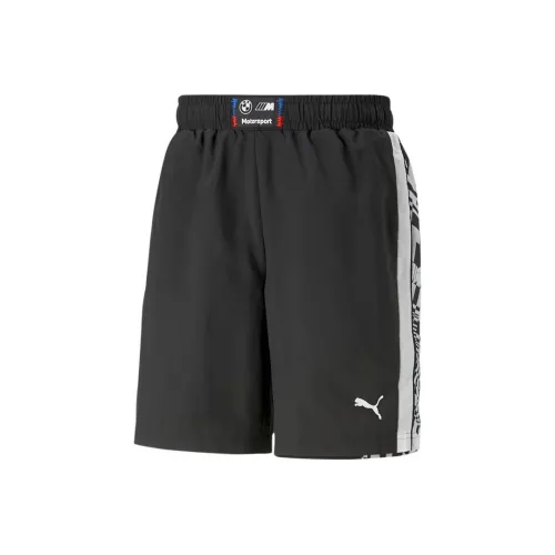 PUMA Bmw Mms Черные Мужские Повседневные Шорты