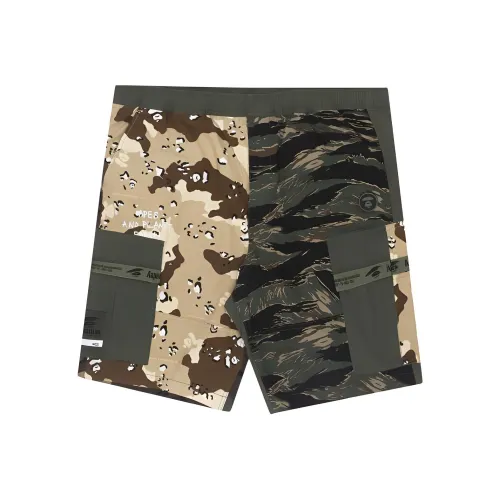 Aape Повседневные шорты Мужские Армейский зеленый