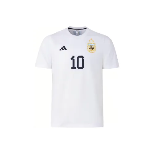 Adidas Аргентина Белый Мужской Футбольный Джерси