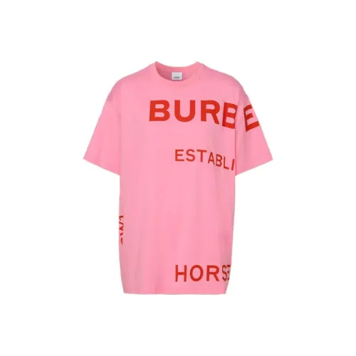 Burberry T-рубашка женская розовый бабл-гам