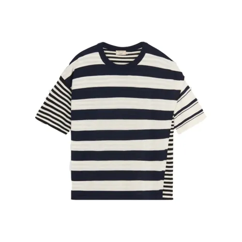 Maison Kitsune SS21 Свободный крой Свитер Женская Белая