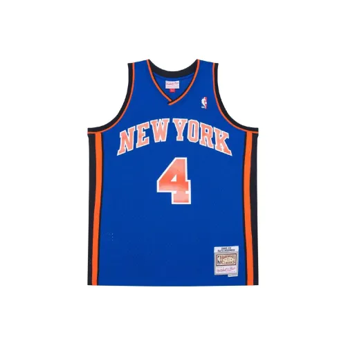 MITCHELL NESS Баскетбольная Джерси Унисекс Королевский Синий