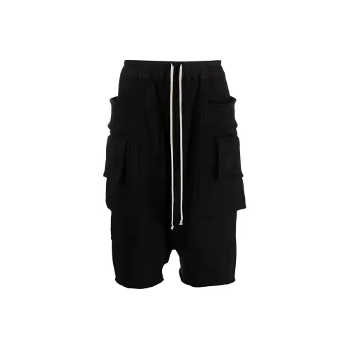 Rick Owens DRKSHDW Черные Мужские Повседневные Шорты
