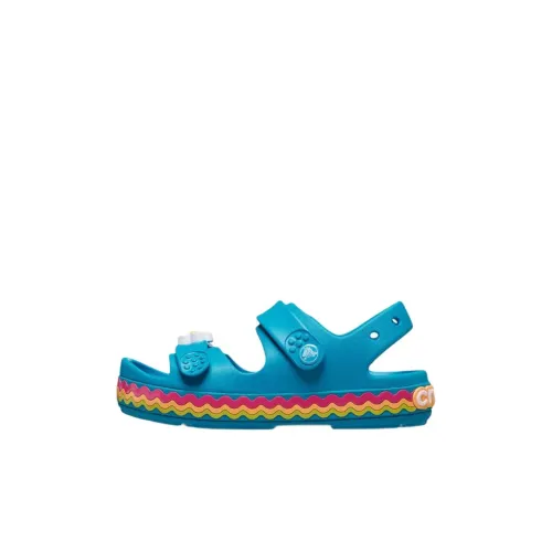 Crocs Crocband Anti KICK и устойчивые к истиранию низкие детские сандалии синие