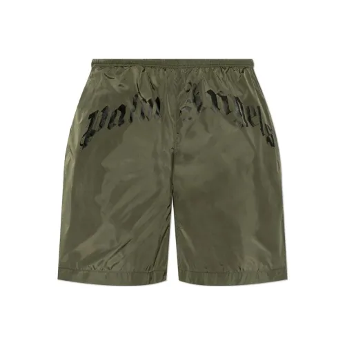 PALM ANGELS Плавательные шорты Мужские Зеленые