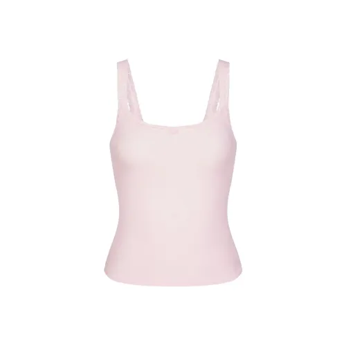 SKIMS Мягкий Lounge Кружево Майка Женская Вишневый цветок Вишневый цветок