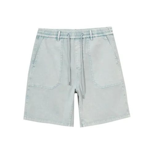 JACK&JONES E42 Medium Джинсовый Синий Мужские Джинсовые Шорты