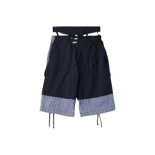 Ottolinger SS25 Карго Шорты Мужские Темно-синие