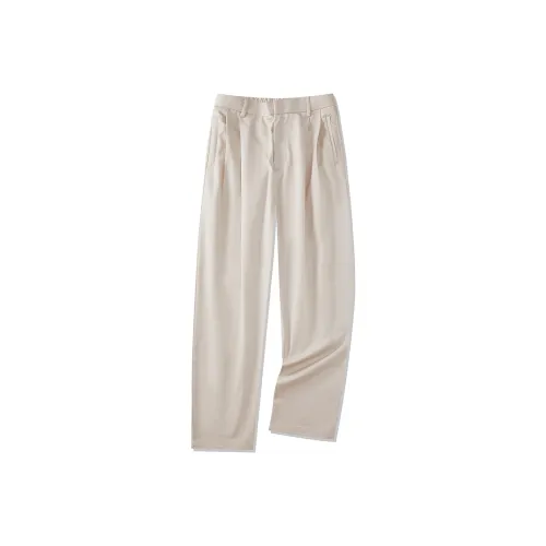 SHANTREE Повседневные брюки Унисекс Абрикос