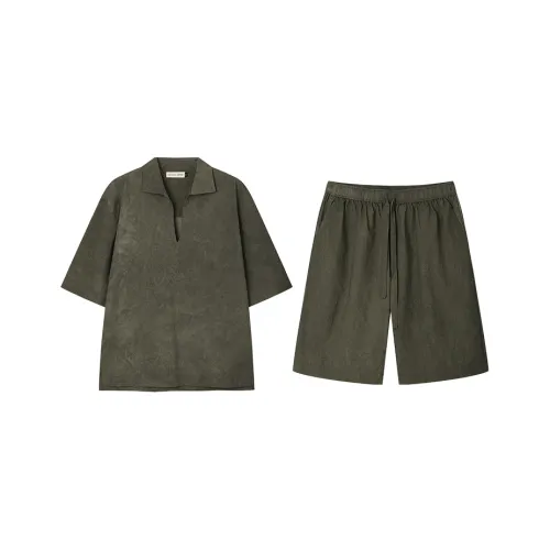 CICADAHOME Пижамный комплект Мужской Моховый зеленый