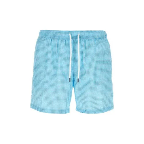 FEDELI Blue Мужские Пляжные Шорты