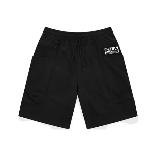 FILA FUSION FILA FUSION Hakusan l collaboration Collection Темно-черный Мужские спортивные шорты