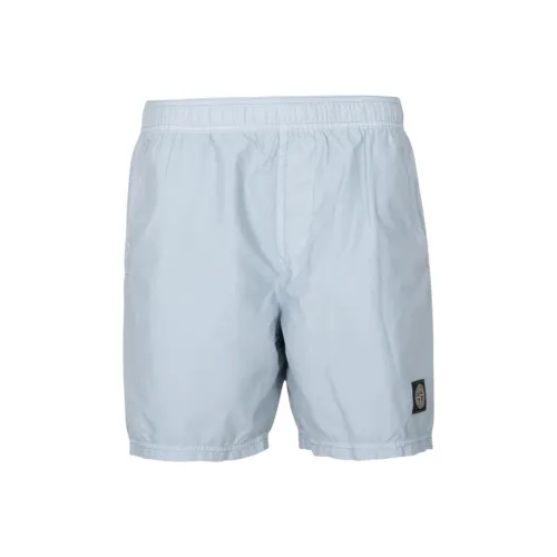 Stone Island Ice Синий Мужские Повседневные Шорты