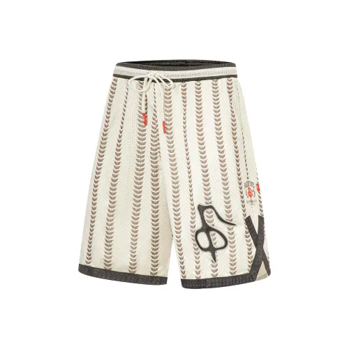 LINING Badfive Повседневные шорты Мужские Экрю