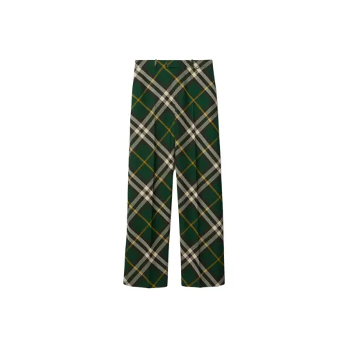 Burberry Повседневные брюки Мужские Плющево-зеленый