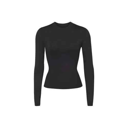 Skims Черные Женские Футболки