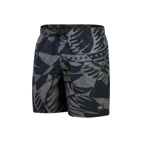 Speedo Плавательные шорты Мужские Черные