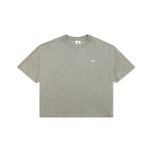 NIKE Мятно-зеленый Женские Короткие Топы