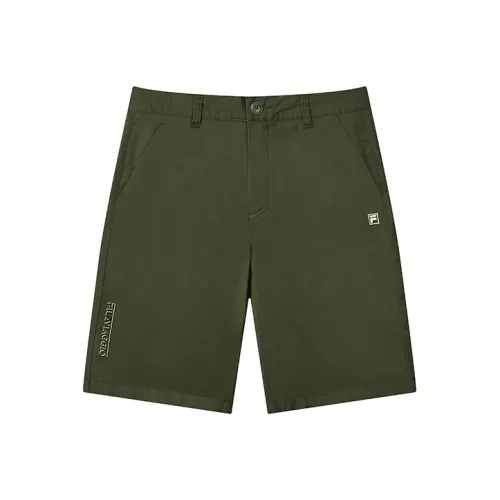 FILA Pine Army Green Men's Sports Shorts