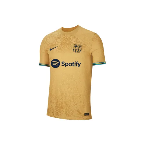 Nike Желтые Мужские Футбольные Джерси