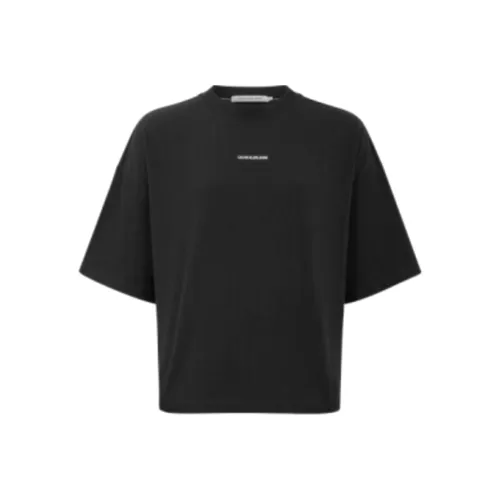 CK Calvin Klein Прямой крой T-рубашка Женская Черная