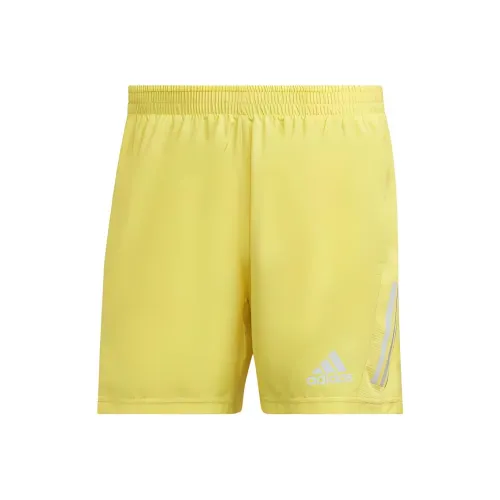 Adidas OWN THE RUN Шорты Повседневные шорты Мужской Impact Желтый