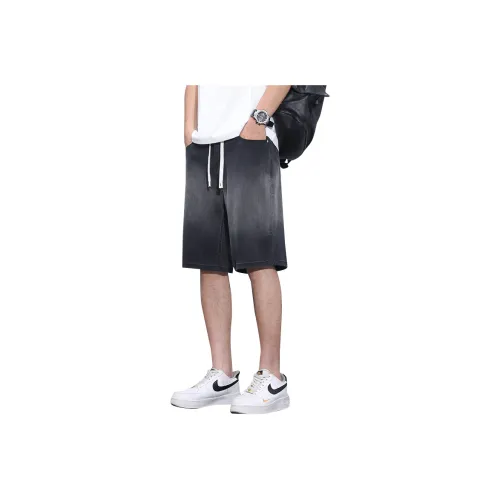 STRONG DREAM Джинсовые шорты Мужские Дымчатый серый