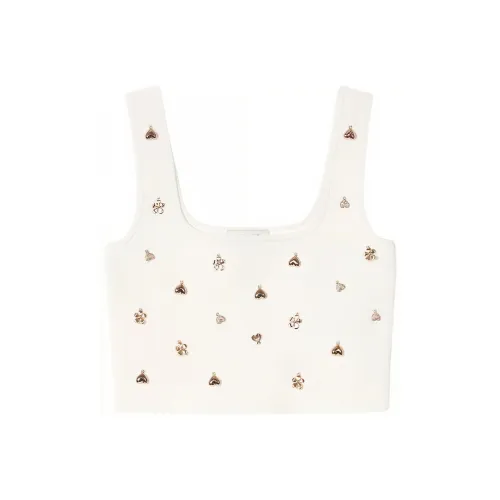 SANDRO Белые Женские Майки