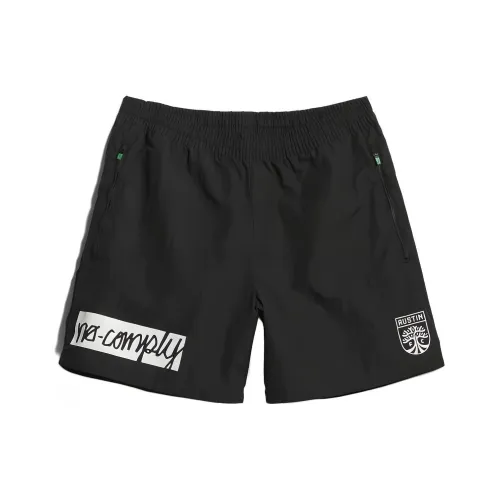 Adidas Originals Нет COMPLY X Austin FC Черные Мужские Повседневные Шорты