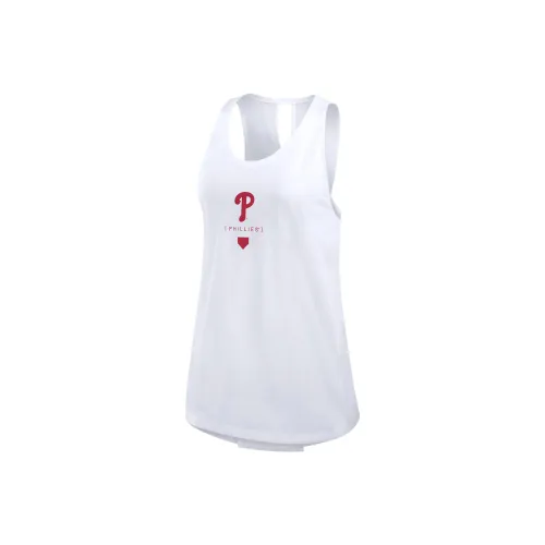Топ Nike Philadelphia Phillies Team Tank Женский Белый