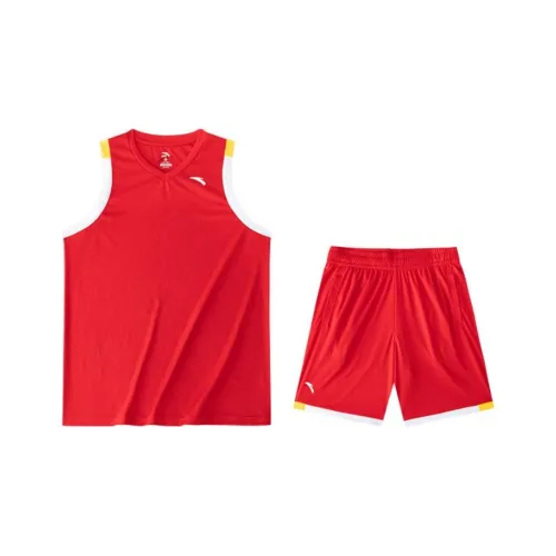 ANTA Basketball Collection Повседневная спортивная одежда Мужская Богатая Красная Чисто Белая