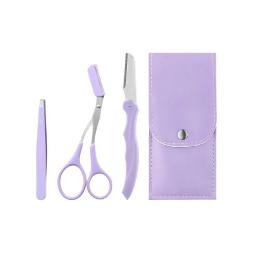 KEWANHONG Фиолетовый Набор из четырех предметов для макияжа для бровей удобный