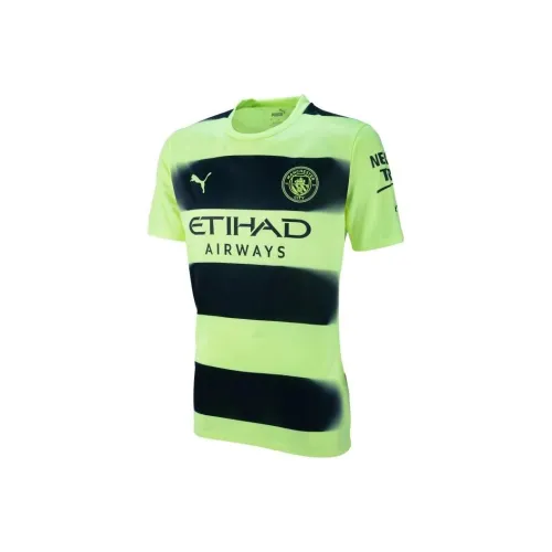 PUMA MCFC CNY Футбол Джерси Мужской Зеленый