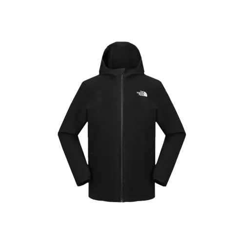 THE NORTH FACE SS25 Дышащая Ветрозащитная Защита от УФ-лучей Защита от Солнца Мужская Одежда JK3 Космический Черный