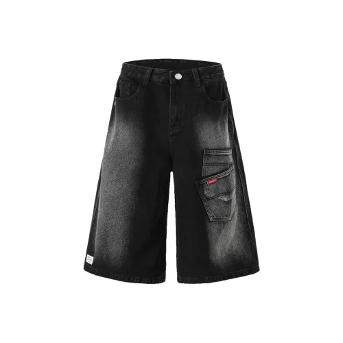KEIRANDUN Унисекс Джинсовые Шорты