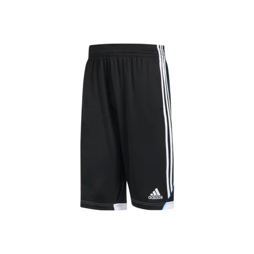 Adidas Мужские спортивные шорты черного цвета