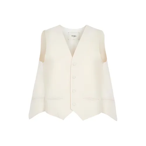 FENDI Бежевые Женские Майки