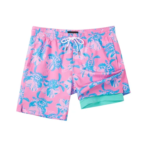 SURFCUZ Розовые Мужские Пляжные Шорты