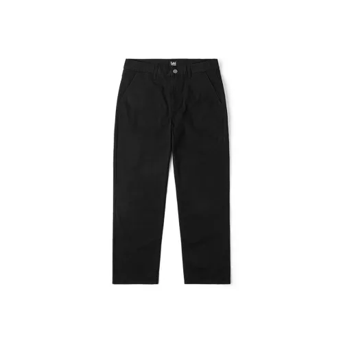 Lee совместный бренд модель FW24 Повседневные брюки Мужской Черный