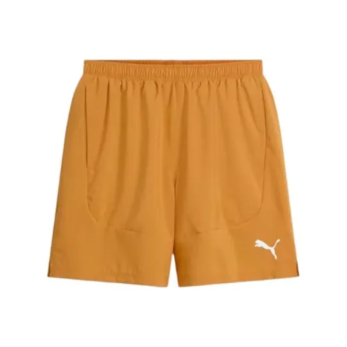 PUMA RUN FAVORITE 7' Бег Шорты Повседневные шорты Мужские Желтые