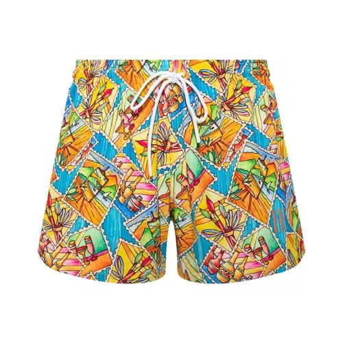 BALNEAIRE SS24 Пляжные шорты Мужские Многоцветные