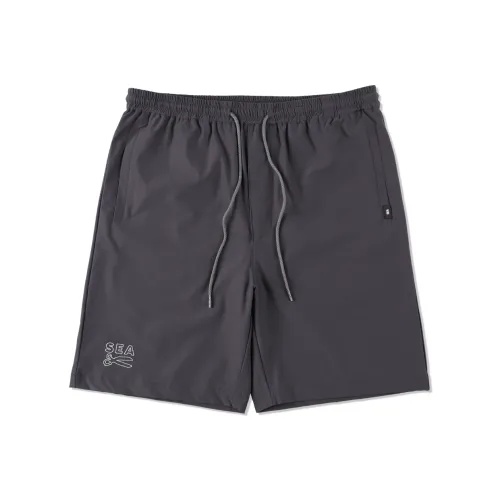 DENHAM × Wind And Sea SS23 Co Branded SERIES Уголь Унисекс Повседневные шорты