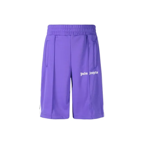 PALM ANGELS Фиолетовые Мужские Спортивные Шорты