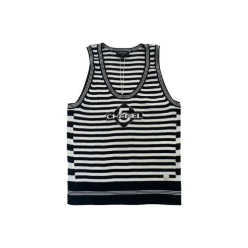 CHANEL SS23 Майка Женская Черная