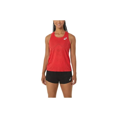 Asics Ctibreeze Red Women's Tank Tops