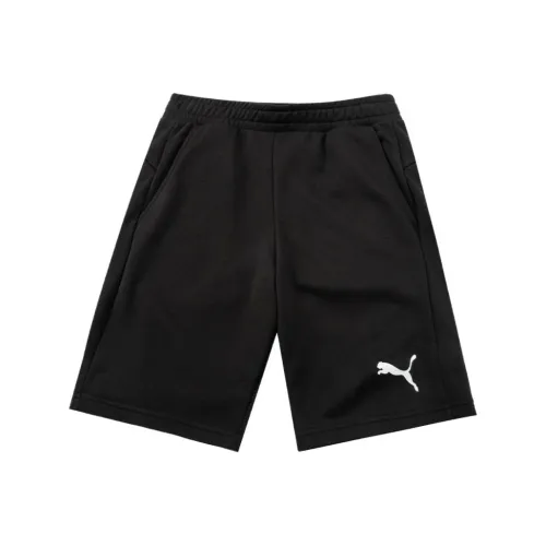 PUMA Мужские спортивные шорты черного цвета