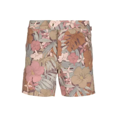 TOM FORD FW23 Повседневные шорты Мужские Многоцветные