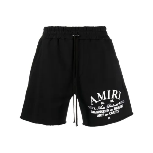 AMIRI Мужские Повседневные Шорты Черные